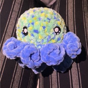 hand crochet octopus